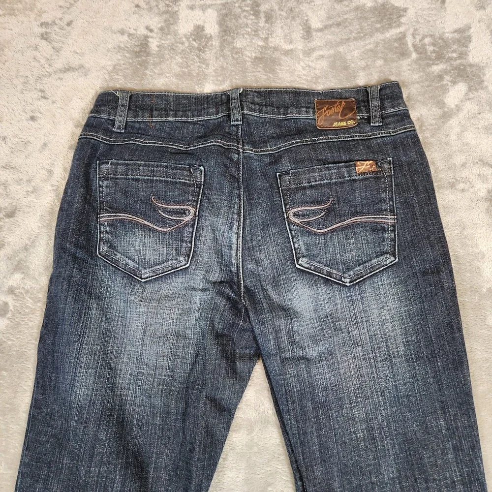 Foster Jeans Women's‎ Size 8 31X32 Mid-Rise Bootcut Classic Blue Pre-Owned